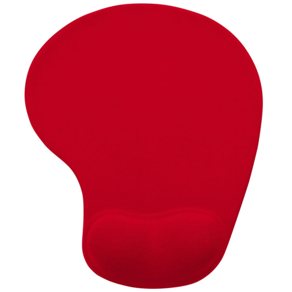 Mouse Pad Ergonômico com Apoio de Punho Topget  Vermelho