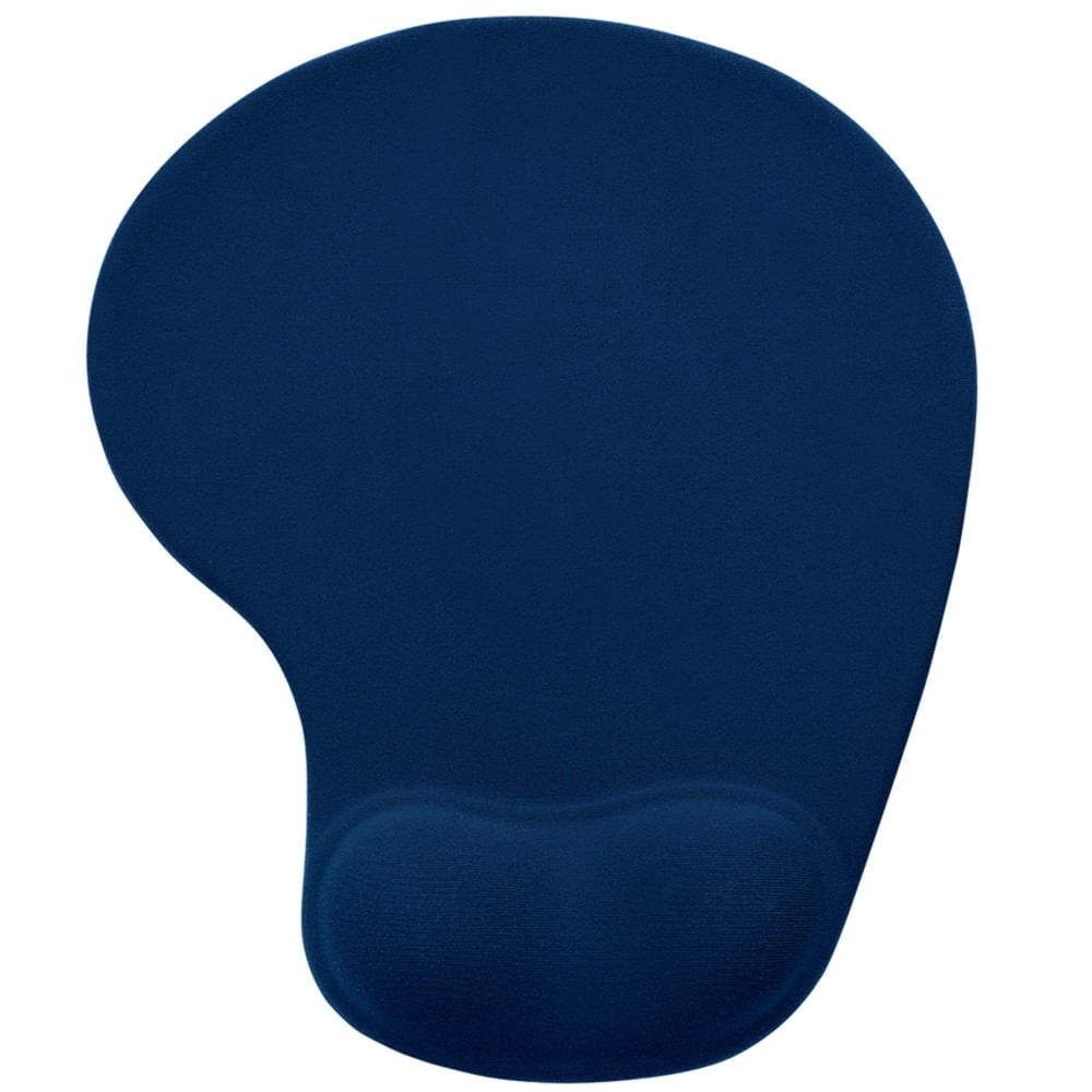 Mouse Pad Ergonômico com Apoio de Punho Topget  Azul Marinho