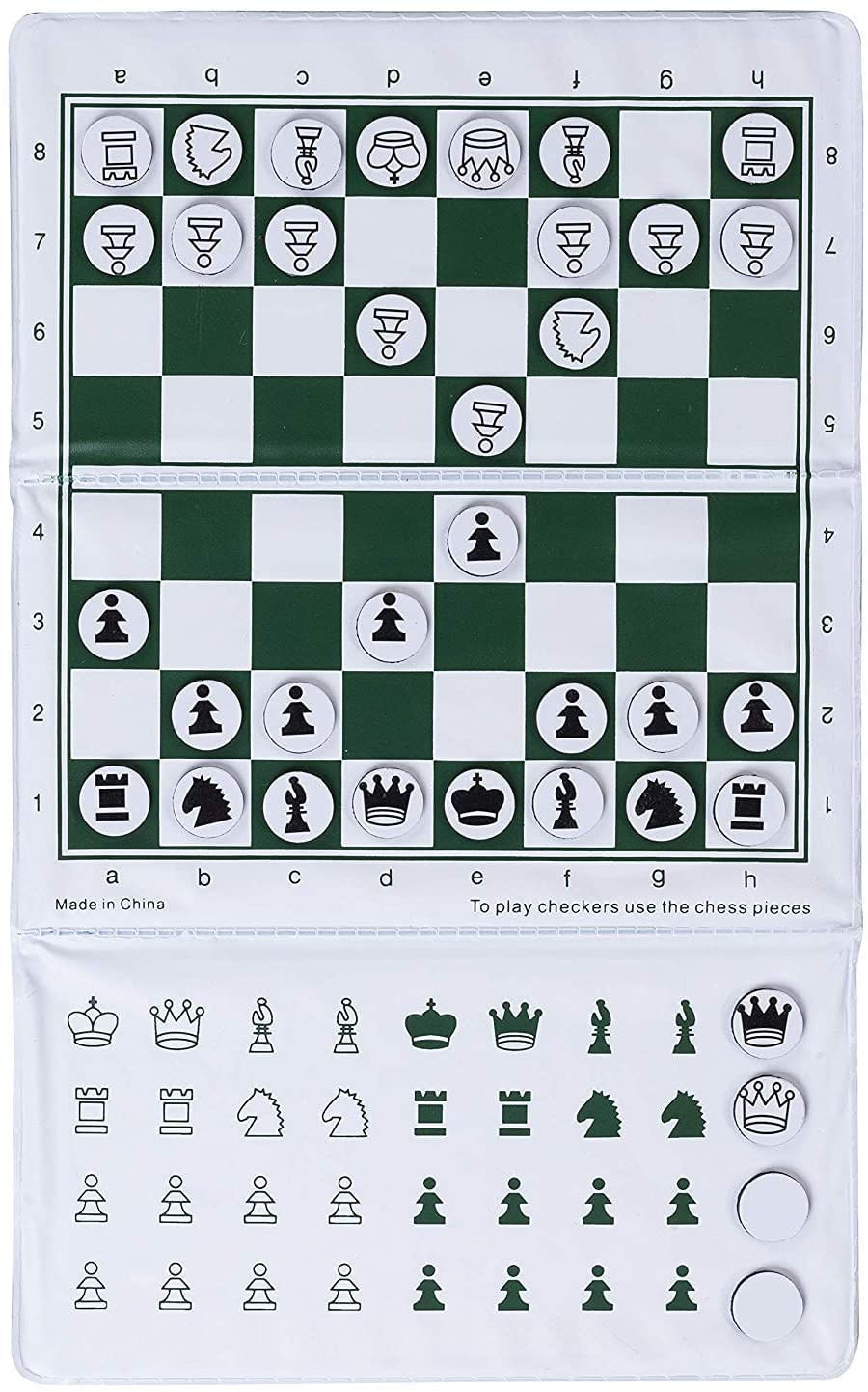 Bobby Fischer Mini Conjunto De Xadrez De Bolso Magnético - Viagem