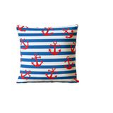 Almofada Para Sofá Sala Cheia 40x40 Decorativa Âncoras