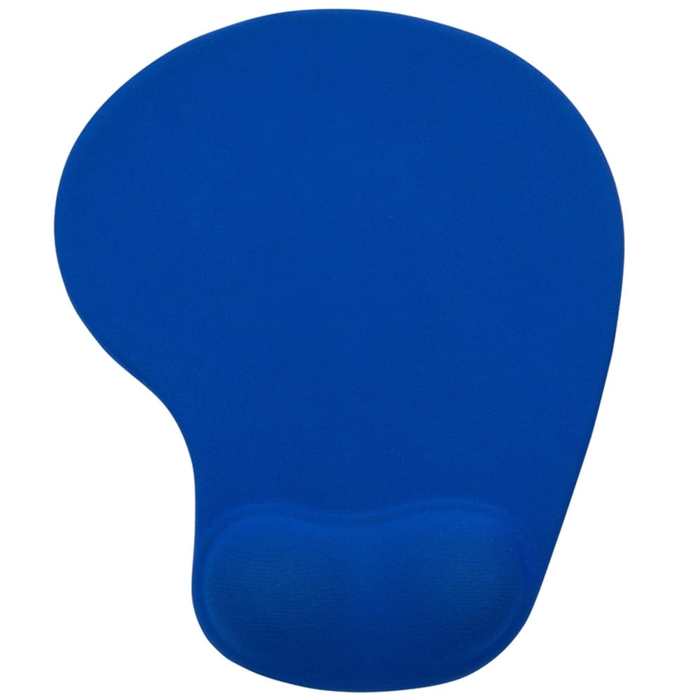 Mouse Pad Ergonômico com Apoio de Punho Topget  Azul