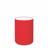 Cúpula Abajur E Luminaria Cp-8004 Ø15x25cmcor Vermelho