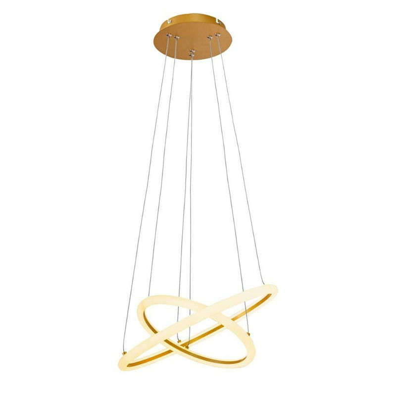 Lustre Pendente Space Orbital Double Led 39w Luz 3000k - Carrefour