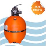 Filtro Para Limpeza De Piscina De 53 Até 76 Mil Litros F550p - Nautilus