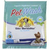 Tapete Higiênico Pet Lavável Azul 60x50cm -pet Wash