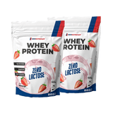 Kit 2x Whey Protein Zero Lactose 900g New Nutrition