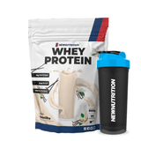 80% Whey Protein 900g Newnutrition + Coqueteleira Baunilha