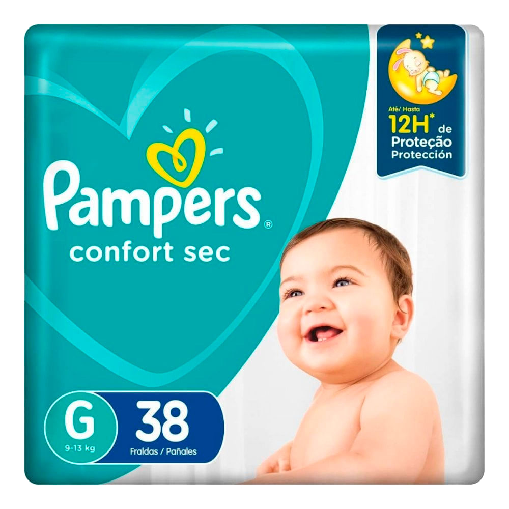 Fralda Pampers Comfort Sec G