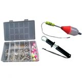 Kit Com Anzol E Apetrechos + Cevadeira + Alicate C/balança