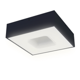 Plafon Taschibra Waffle Led Quadrado Bivolt 2700k Luz Amarela Bivolt