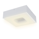 Plafon Taschibra Waffle Led Quadrado Bivolt 2700k Luz Amarela Bivolt