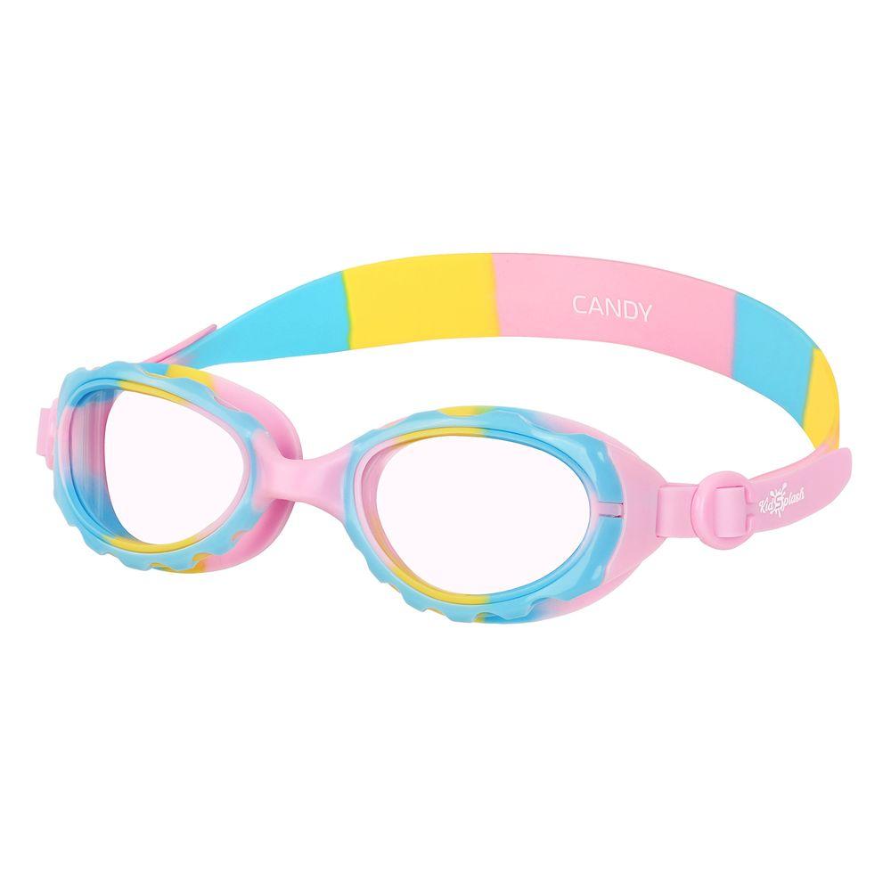 Óculos Natação Infantil Speedo Candy Cristal Proteção Uv 509223 Rosa/azul/amarelo