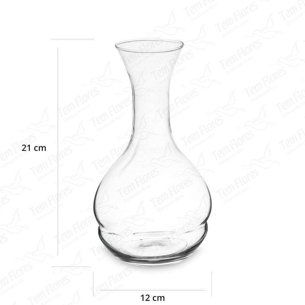 4 Pçs De Vaso De Vidro Para Decoração Garrafa Grande 21x12