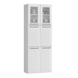 Paneleiro Duplo Itatiaia Luce Ipldv-70 Mx 6 Portas Branco