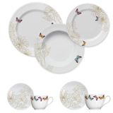 Jogo Jantar/cha/cafe 42 Pcs  Milão Germer Porcelanas