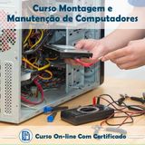 2 DVDs com Dicas de estudos + Curso Online de Montagem e Manutenção de Computadores com Certificado