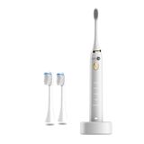 Optup Escova Dental Elétrica Sonic Recarregável  5 Modos De Limpeza - Branca