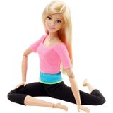 Barbie Made To Move Doll, Pink Top [amazon Exclusive]