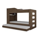 Treliche Incabras Hibisco Solteiro Mdf com Prateleira