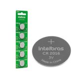 Cartela 5 Peças Bateria Cr2016 3v
