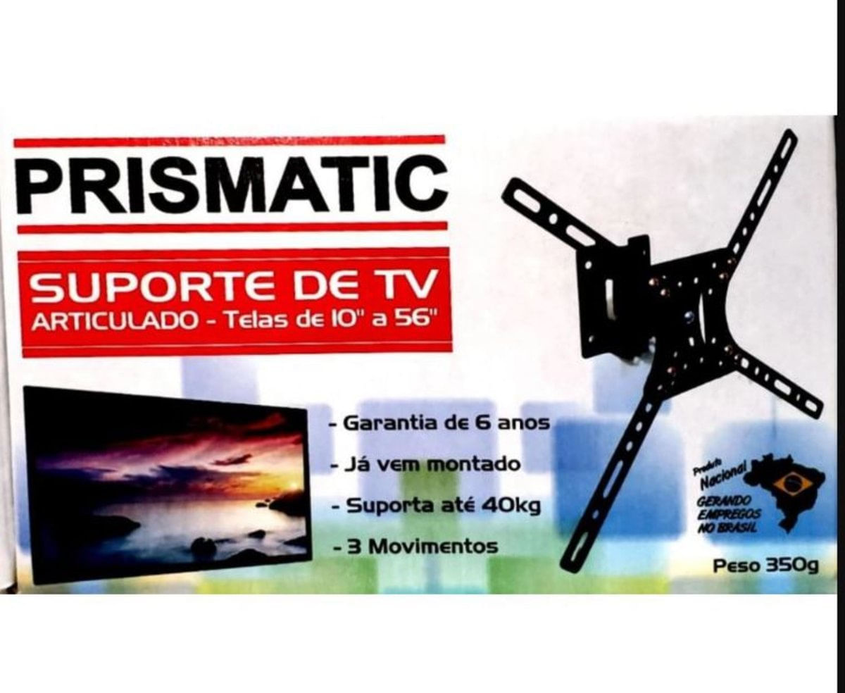 Suporte Para Tv Articulado Lcd Led 10 A 56 3 Posições Curto