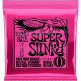 Encordoamento Ernie Ball Super Slinky P02223 Para Guitarra