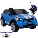 Carro Elétrico Infantil Paceman Azul C/ Mp3 E Controle Remoto 935002 Bel