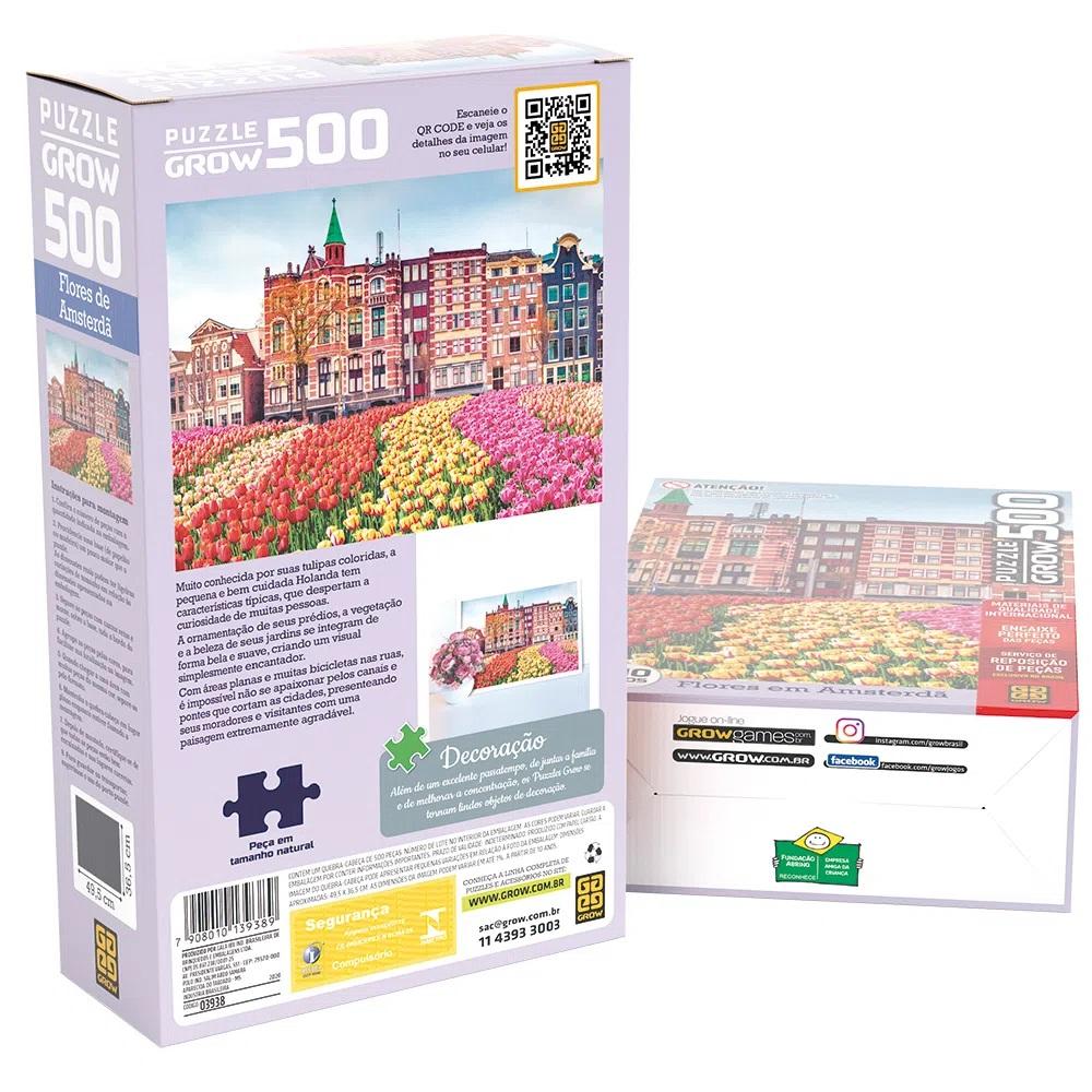 Puzzle 6000 peças Recanto das Flores - Loja Grow