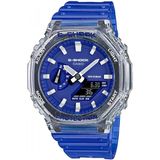 Relógio Casio G-shock Masculino Azul Anadigi Ga-2100hc-2adr