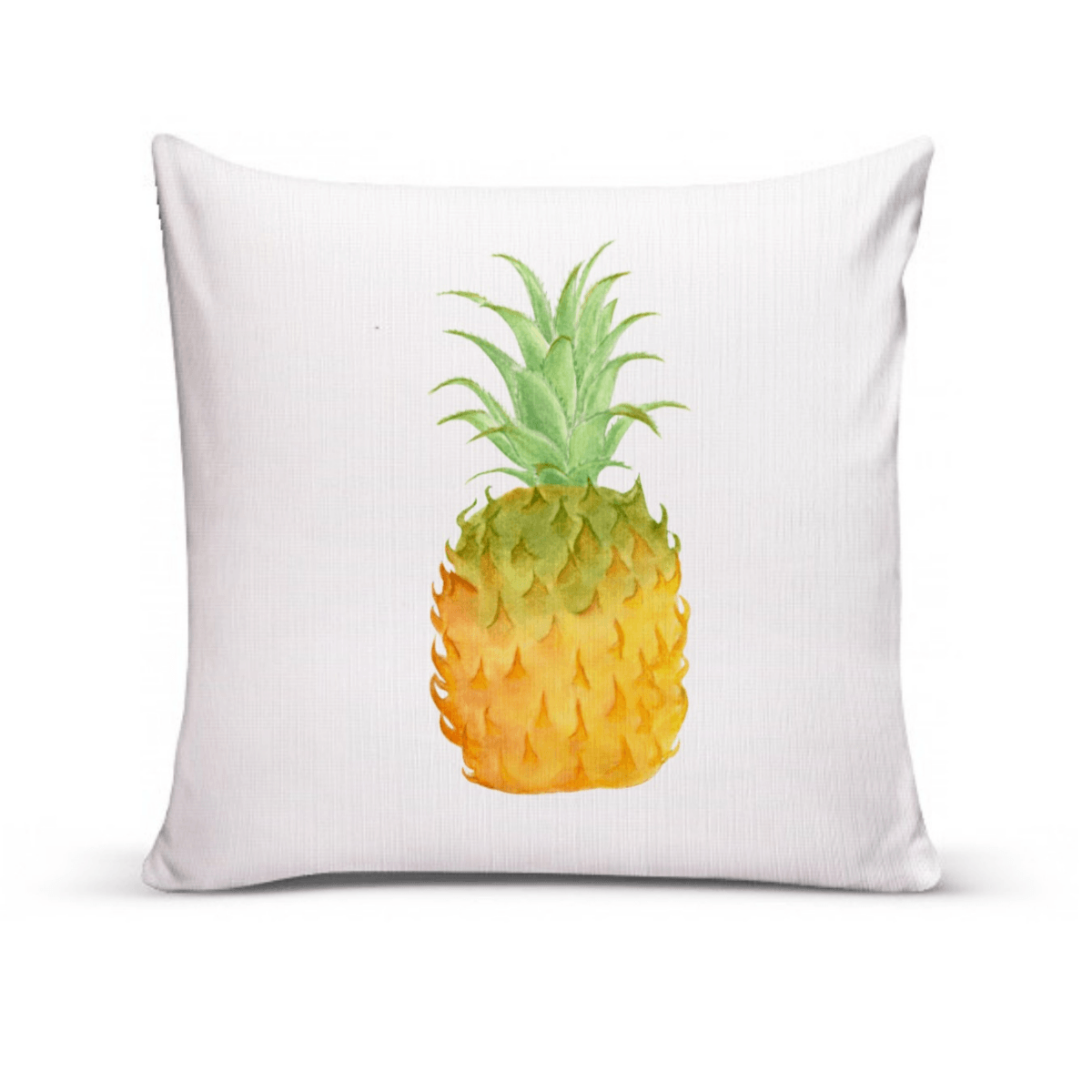 Almofada Para Sofá Sala Com Enchimento 40x40 Abacaxi