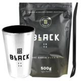 Kit Tereré Cuia Copo E Bomba + Erva Pura Folha 500g Black