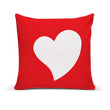 Almofada Para Sofá Sala Com Enchimento 40x40 Amor Coração