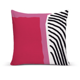 Almofada Para Sofá Sala Com Enchimento 40x40 Rosa Moderna