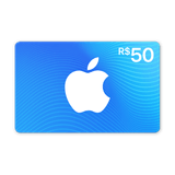 Cartão App Store R$ 50 Apple