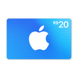 Cartão App Store R$ 20 Apple