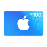 Cartão App Store R$ 100 30 Dias Apple