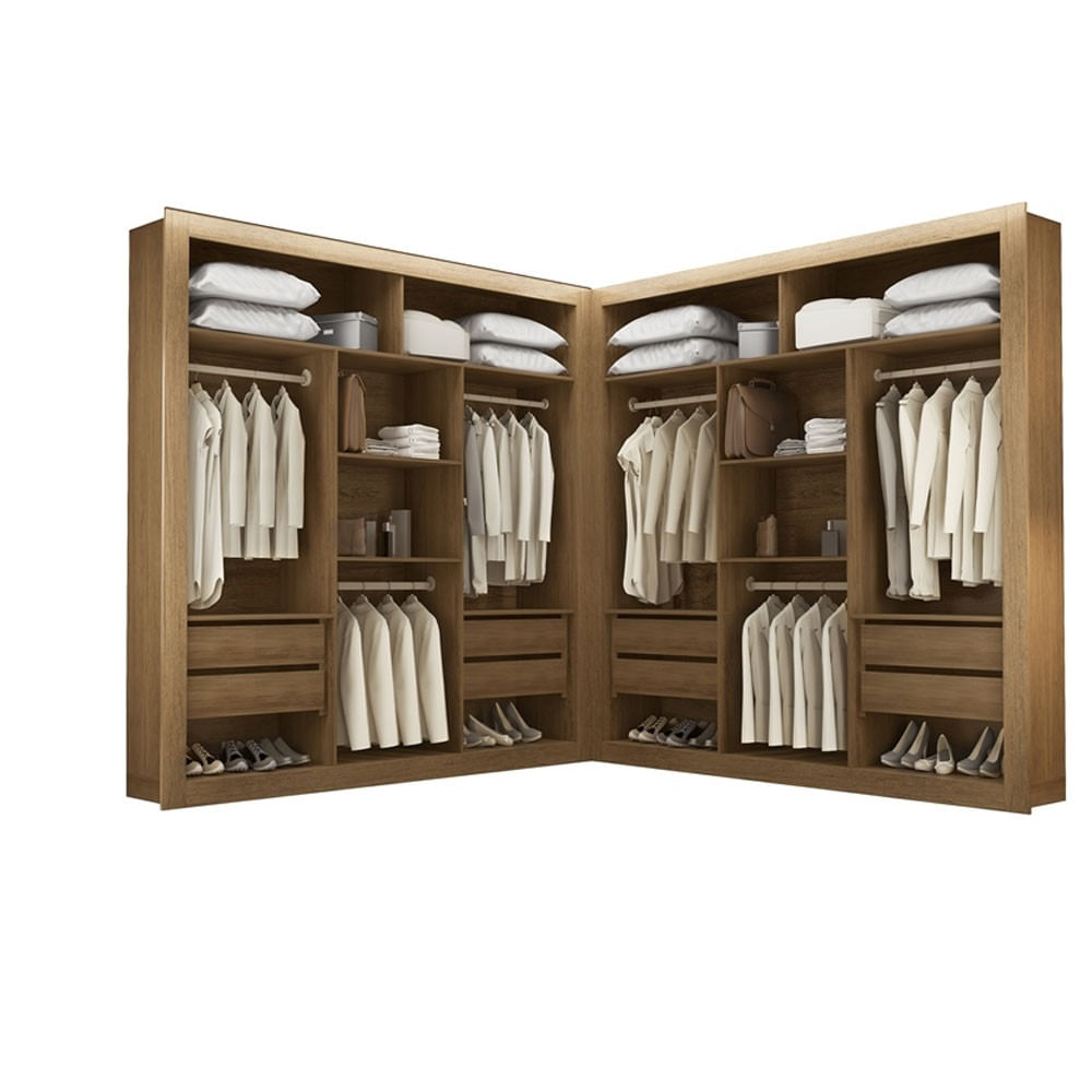 Closet Berlim Premium 8 Gavetas Convencional Rufato