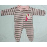 Macacão Bebê Pezinho Roupa de Bebê Infantil Meninas Cavalo 100% Algodão