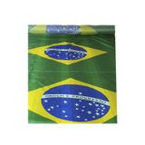10 Metros De Tecido Poliéster Bandeira Do Brasil Oficial 1,00 X 1,45