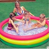 Piscina Infantil Inflável Colorida Aprox. 120cm 395 Litros