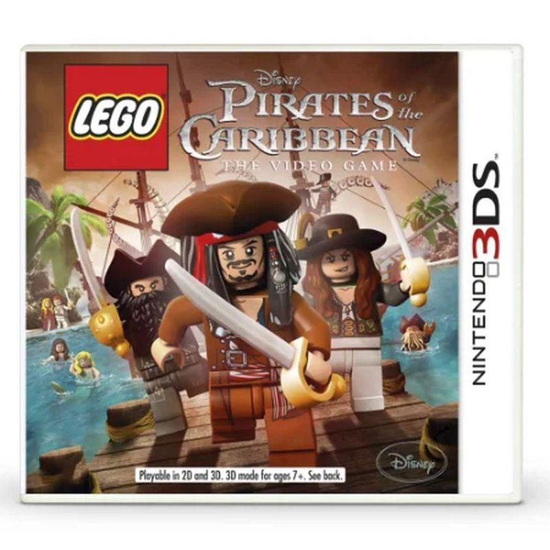 Jogo Lego Pirates Of The Caribbean: The Video Game - 3ds - Disney Interactive