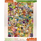 Aquário Nickelodeon 90s Puzzle (3000 Peça Jigsaw Puzzle) - Oficialmente Licenciado Nickelodeon Merchandise &amp, Collectibles - Glare Free - Precisio