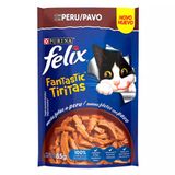 Racao Umida Nestle Purina Gatos Felix Fantastic Tiritas Peru Sache 85gr
