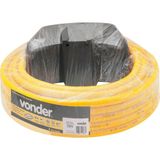 Mangueira Para Jardim 1/2 Amarela Super Flexível Suporte Co