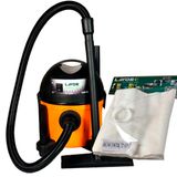 Kit Saco E Aspirador De Pó Água 12l Compact Eco 1250w Lavor