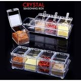 Porta Condimentos E Temperos Crystal Seasoning Box