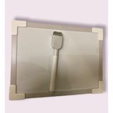 Quadro Branco Com Imã - Formato 15,5 Cm X 20 Cm Mini Quadro Branco Com Imã E Pincel Com Apagador Idel Para Atividades