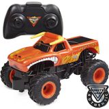 Monster Jam, Oficial El Toro Loco Remote Control Monster Truck, Escala 1:24, 2.4 GHz, Para Idades 4 ou Mais