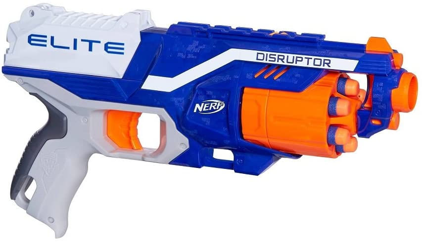 Nerf N-strike Attack Unit Pistola Lançador Azul
