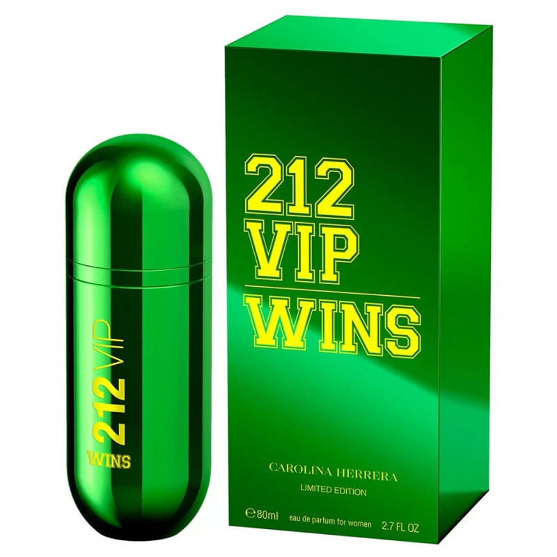 Perfume 212 Vip Wins Feminino Eau De Parfum De 80ml Carolina Herrera